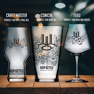 Hop Kettle Glasses